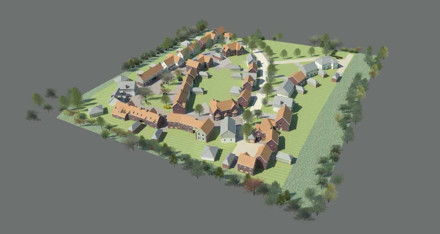 WLA Alresford planning approval Aerial