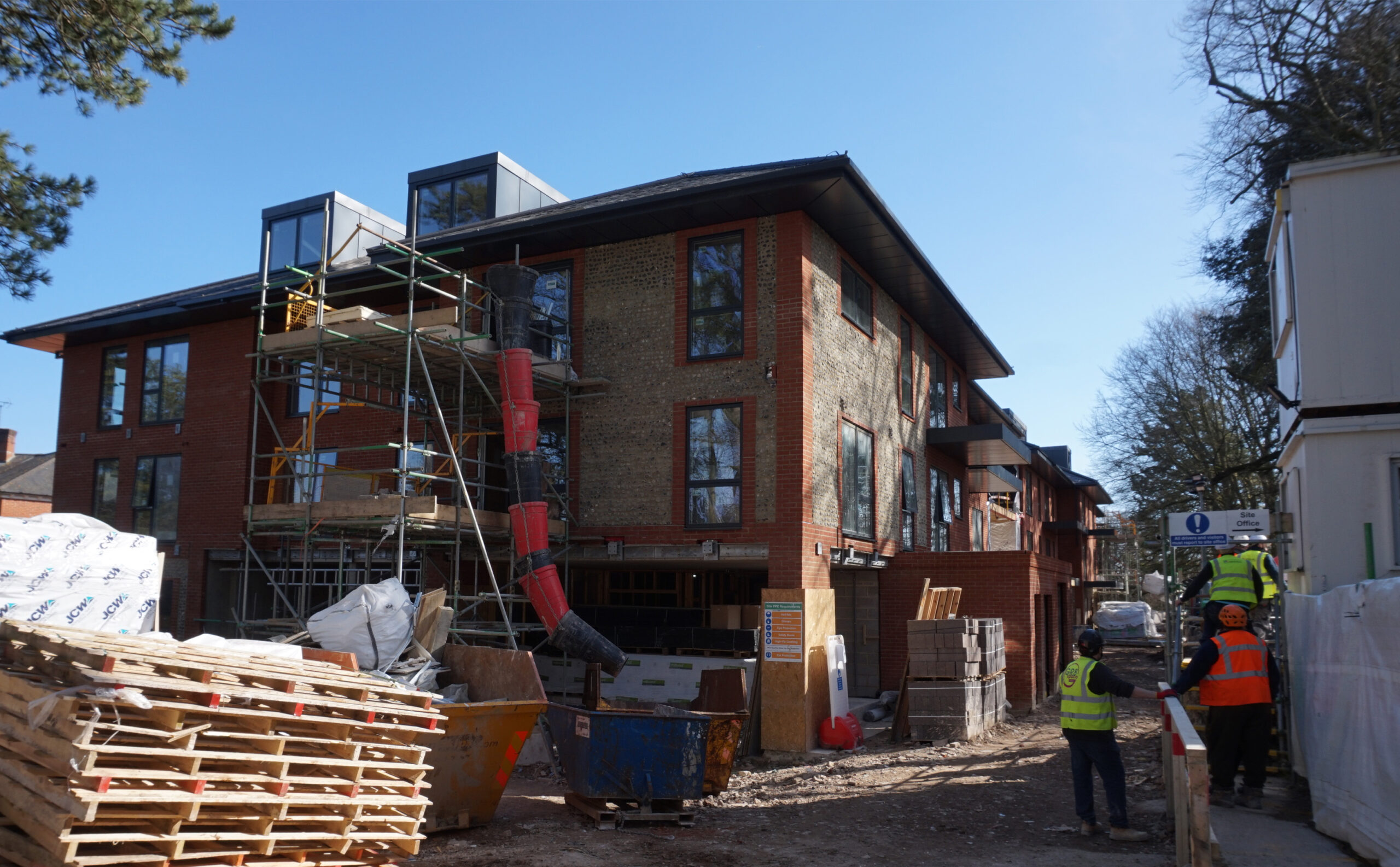 WLA Winchester Holts Construction Entrance